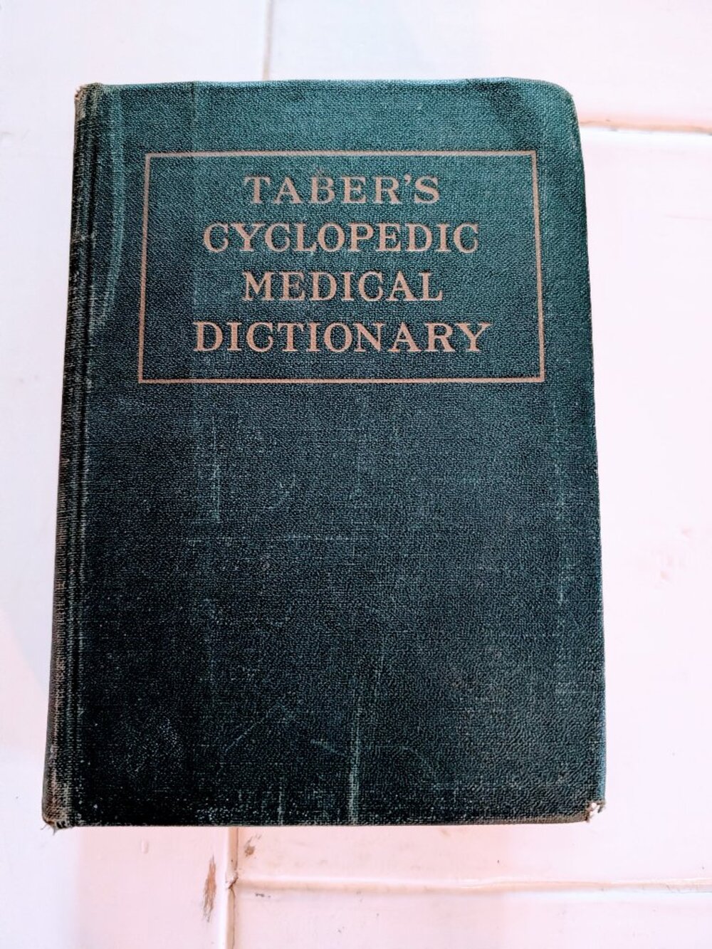 1944 Taber’s Cyclopedic Medical Dictionary 2nd Edi HC Taber F.A. Davis Company